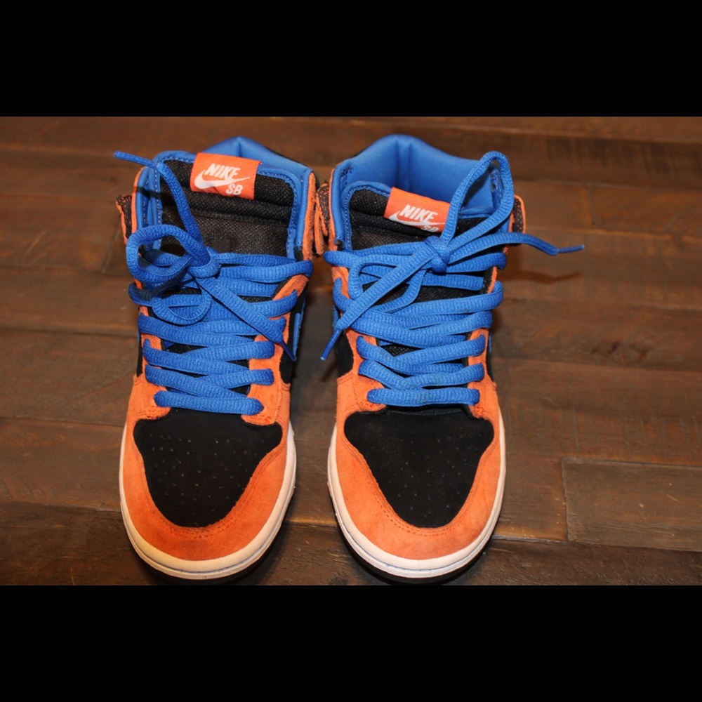 Nike Sb Dunk High (Knicks) Size 5.5